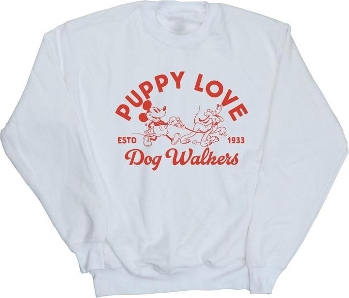 Disney Mickey Mouse Puppy Love Sweatshirt Jungen (104)