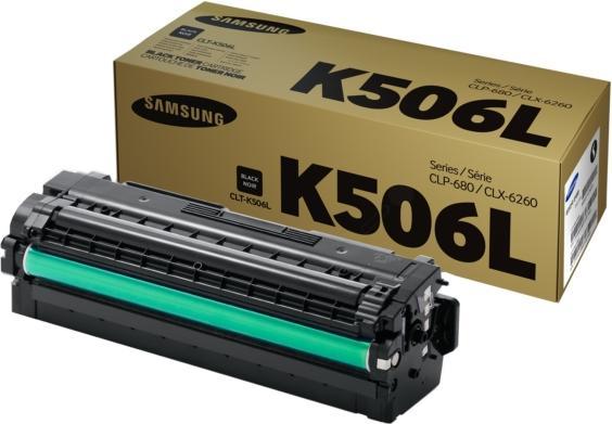 Produktbild Samsung CLTK506LELSK506L Tonerkartusche schwarz 6.000 Seiten ISO/IEC 19752 Schwarz (BK)