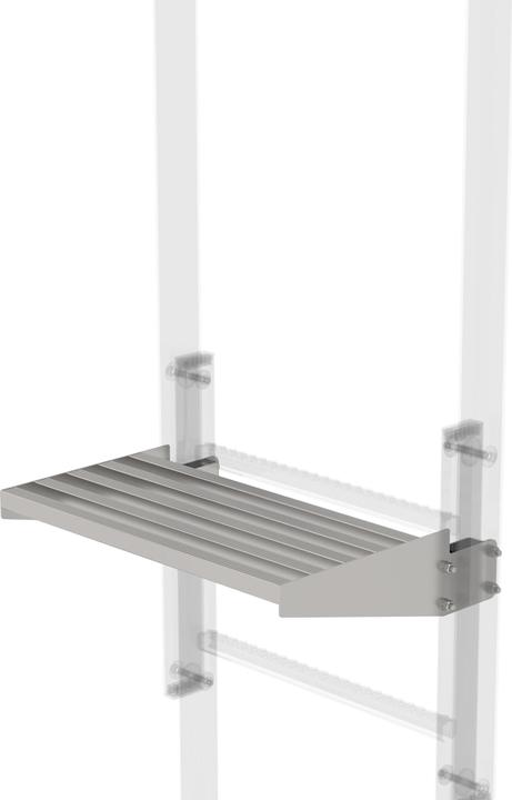 Actual product image Günzburger Exit step stainless steel gap 300mm (Scaffolding, 30 cm)