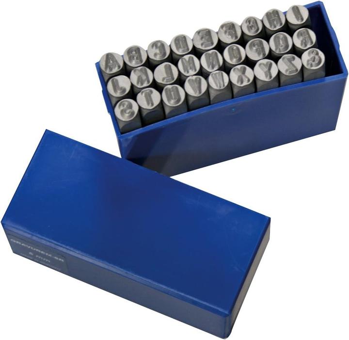 Actual product image SW-Stahl 08805L Schlagbuchstaben 10 mm