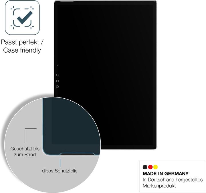 Produktbild Dipos Anti-Shock Displayschutz Matt 9H (1 Stück, Microsoft Surface Pro 5)
