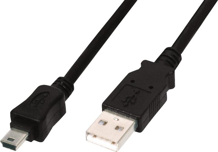 Produktbild Digitus USB A – USB Mini B (1 m, USB 2.0)