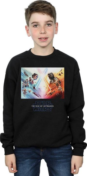 Immagine prodotto Star Wars The Rise Of Skywalker Battle Poster Felpa Ragazzi (140, 146)