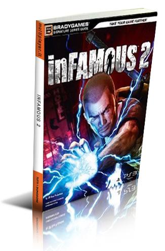 Actual product image Bradygames InFamous 2. Official Strategy Guide Software Manual 256 pages