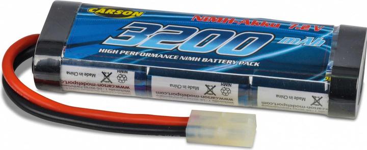 Produktbild Carson Akku Racing Pack 7,2V 3200mAh NiMH (7.20 V, 3200 mAh)