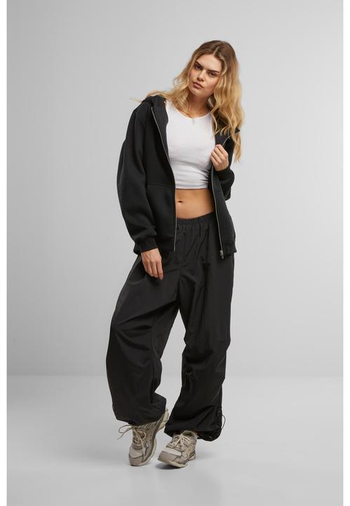 Actual product image Miss Tee Peace Sign EMB Fluffy Zip Hoody - 188493 (S)