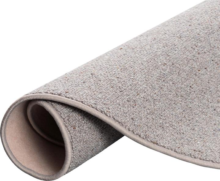 Actual product image Berber Nature Carpet Wool Round (100 x 100 cm)