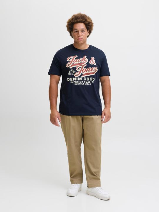 Immagine prodotto Jack & Jones Jjelogo Tee Ss Oneck 2 Col Aw25 Noos Pls (6XL)