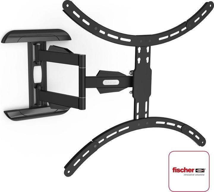 Produktbild Hama TV-Wandhalterung, schwenkbar, neigbar, ausziehbar, 191 cm (75") bis 45 kg (Wand, 75", 45 kg)