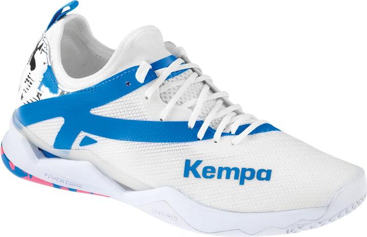 Actual product image Kempa Wing Lite 2.0 Women Handball Shoes white/red (42)