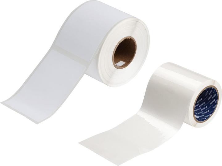 Actual product image Brady Set with polyester label and protective laminate for J2000 printer - 109.98 x 74.93
