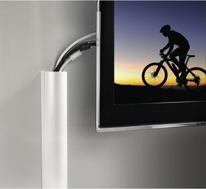Produktbild Hama PVC-Kabelkanal, halbrund (Kabelkanal, 100 cm)
