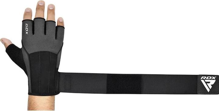 Actual product image Rdx Gym Weight Lifting Gloves W3 with EVA padding (M)