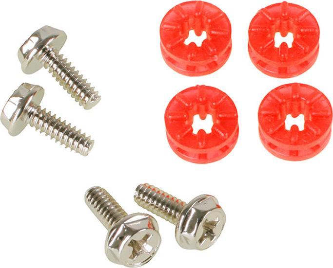 Actual product image Lamptron HDD Rubber Screws PRO - red