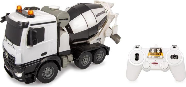 Image du produit Jamara Camion malaxeur Mercedes-Benz Arocs Liebherr 1:20 2,4GHz