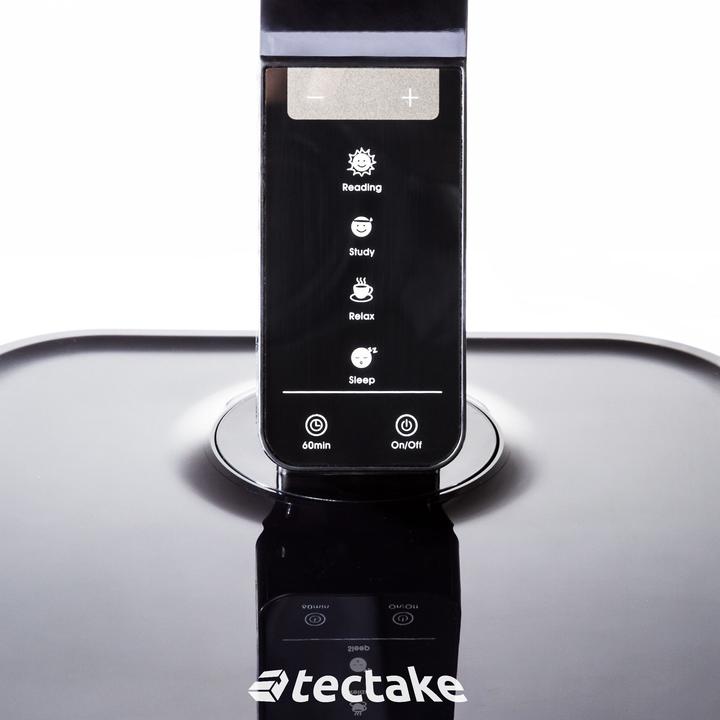 Image du produit tectake lampe de bureau, LED, dimmable, pliable, 14W