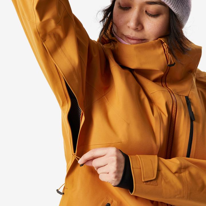 Produktbild Wedze Skijacke Damen warm und atmungsaktiv - FR500 camel (S)