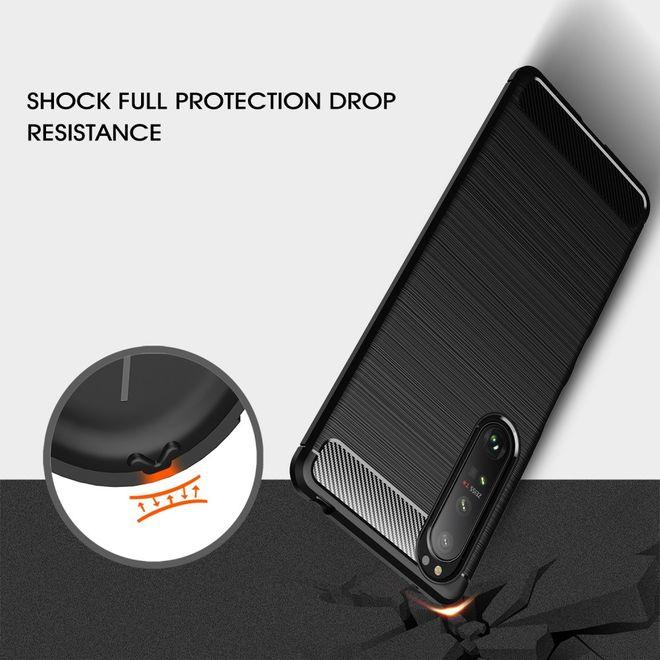 Actual product image MU Style Carbon Fiber TPU Softcase Series (Sony Xperia 1 III)