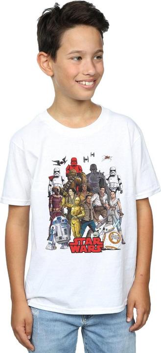 Immagine prodotto Star Wars The Rise Of Skywalker Character Collage Maglietta Ragazzi (128)