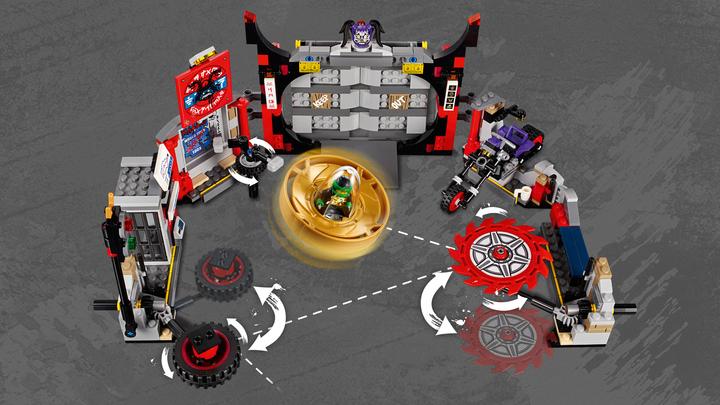 Actual product image LEGO Headquarters of the motorcyclists (70640, LEGO Ninjago)