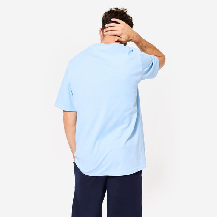 Immagine prodotto Domyos Men's Regular Fitness T-Shirt - Light Blue (XXL)