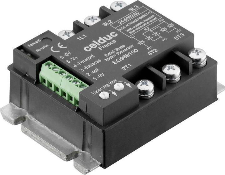 Image du produit Celduc relais statique SG969100 Tension de commutation (max.) : 520 V/AC 1p.