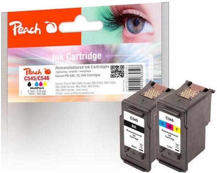 Actual product image Peach Ink Canon PG-545/CL-546 Multi Pack (FC)