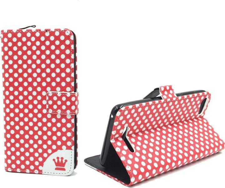 Produktbild König Design Schutz Handy Hülle für Wiko Lenny 2 Case Cover Tasche Wallet Etui Handyhülle Neu (Wiko Lenny 2)