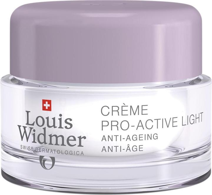 Louis Widmer Creme Pro-Active Light unparfümiert (50 ml)