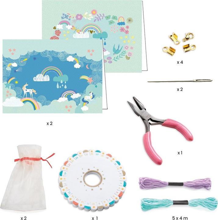Produktbild Djeco Regenbogen Kumihimo YOU & ME