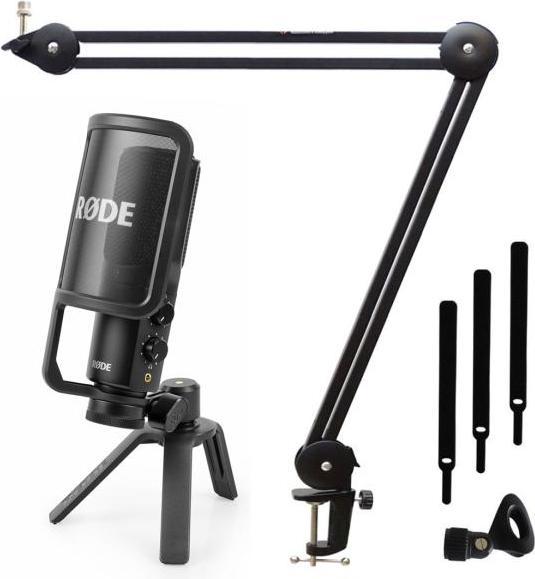 Produktbild RØDE NT-USB+ USB-Kondensatormikrofon mit Gelenkarm