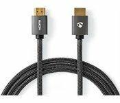 Image du produit Nedis Câble HDMI High Speed avec Ethernet| HDMI mâle|| 4Ka60Hz| - Câble - Digital/D (5 m, HDMI)
