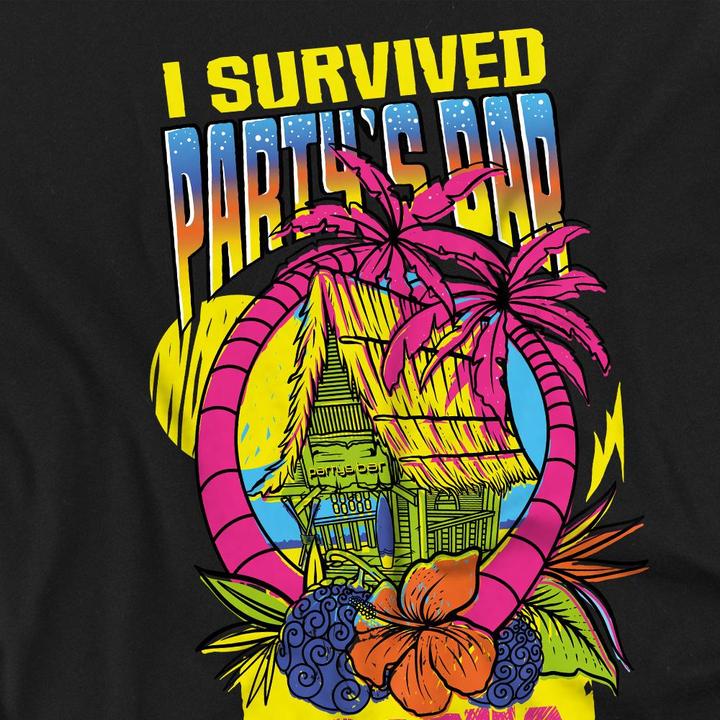 Produktbild One Piece I Survived Party's Bar TShirt (4XL)