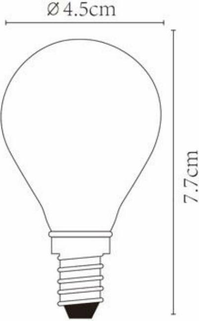 Produktbild Lucide E14 (E14, 4 W, 400 lm, 1 x, F)