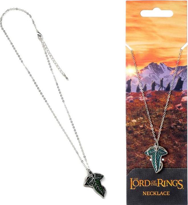 Immagine prodotto Carat LE SEIGNEUR DES ANNEAUX - Feuille de Lorien - Collana (3% Rame, Lega di zinco 93% zinco, 4% di alluminio)