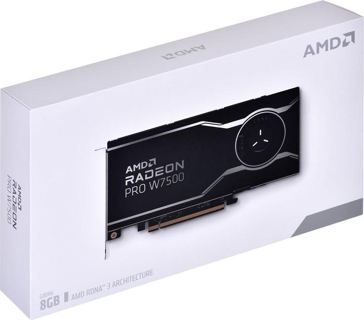 Image du produit AMD RADEON PRO W7500 8GB RETAILPCIE (8 Go)