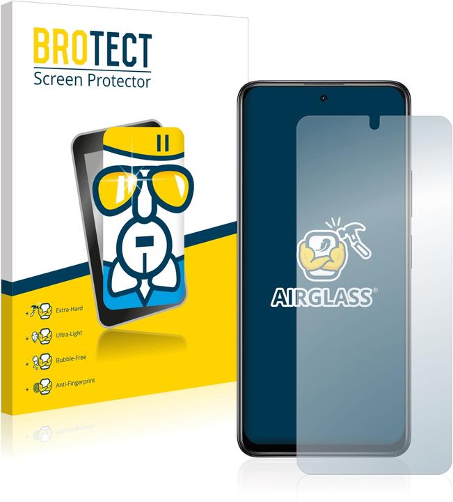 Immagine prodotto BROTECT AirGlass Vetro (1 Pezzo/i, Xiaomi Poco X3 GT)