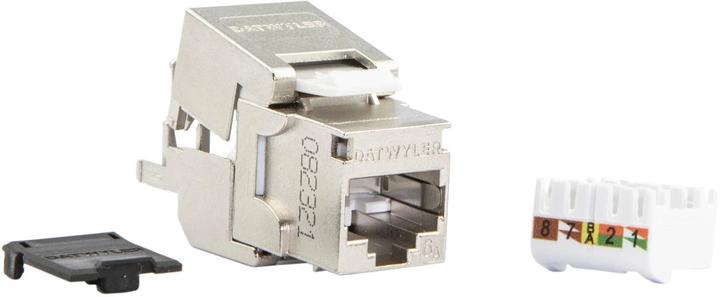 Produktbild Dätwyler IT Infra Keystone-Modul KS-T Plus 1/8 tool-less Cat.6A (IEC) 1 (Keystone Modul)