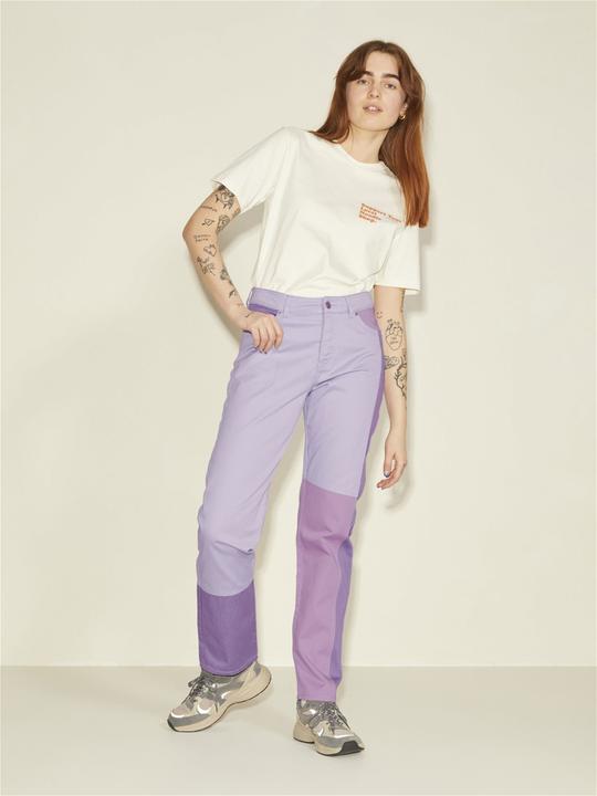 Actual product image JJXX JXRylee Colorblock Straight Fit Jeans (32)