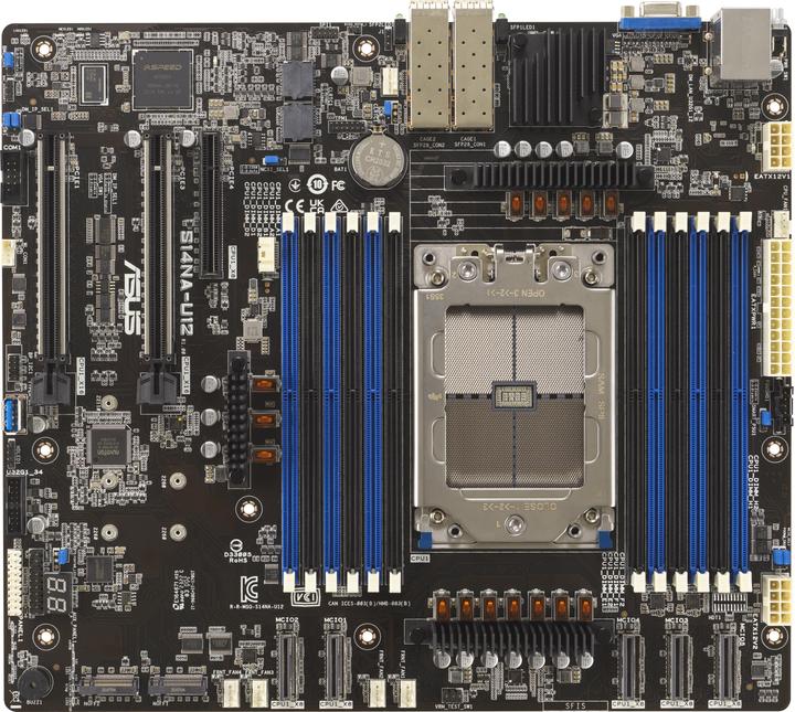 Actual product image ASUS S14NA-U12/ASMB11 (SP6, AMD SoC, SSI CEB)