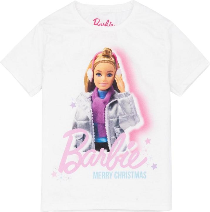 Produktbild Barbie TShirt Mädchen weihnachtliches Design (104)