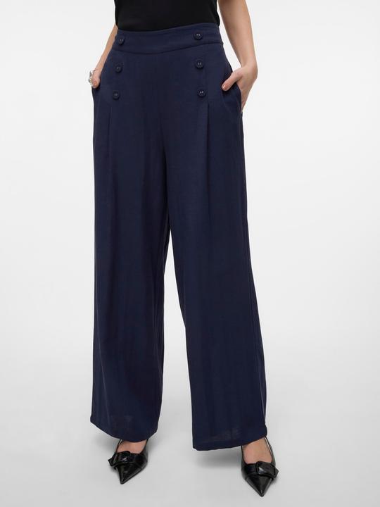 Actual product image Vero Moda VMGISELLE Hohe Taille Hose Hose mit weitem Beinschnitt (M)