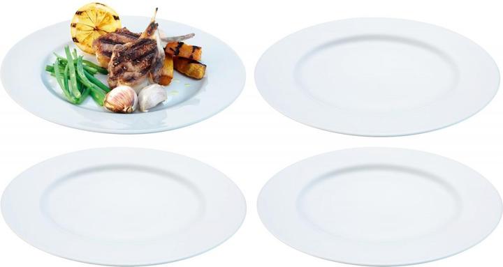 LSA Dine dinner plate Rimmed Ø27cm x 4 (4 x, 27 cm)