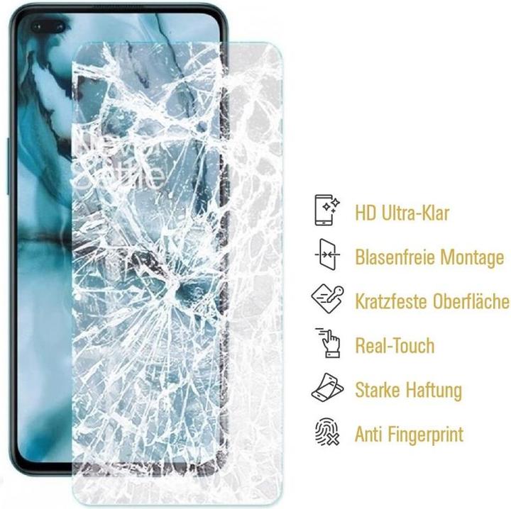 Produktbild Protectorking 4x Panzerfolie Anti-Shock HD Klar (4 Stück, OnePlus Nord)