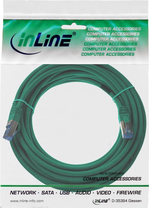 Produktbild InLine Patchkabel (S/FTP, CAT6a, 15 m)