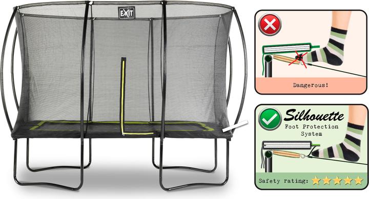 Actual product image Exit Silhouette Rectangular (214 cm)