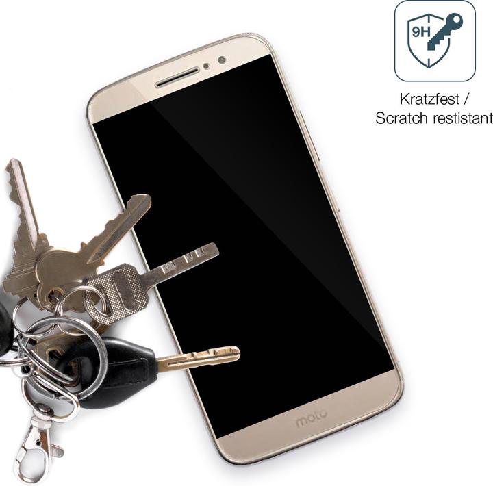 Immagine prodotto Dipos Pellicola Protettiva Anti-Shock (2 Pezzo/i, Motorola Moto M)