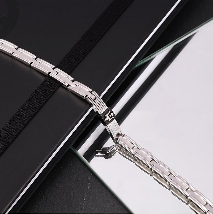 Immagine prodotto Maserati Armband (22 cm, Acciaio inossidabile)