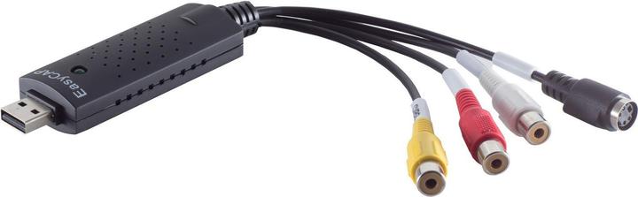 Produktbild S-Impuls USB Audio/Video Grabber (S-Video, USB 2.0, Composite, 18.30 cm)