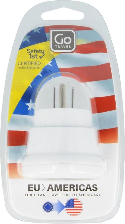 Produktbild Go Travel EU - USA Adaptor